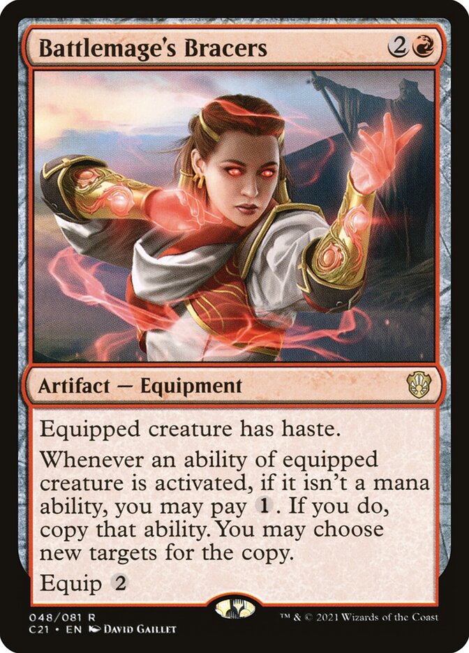 Battlemage's Bracers (Commander 2021) 