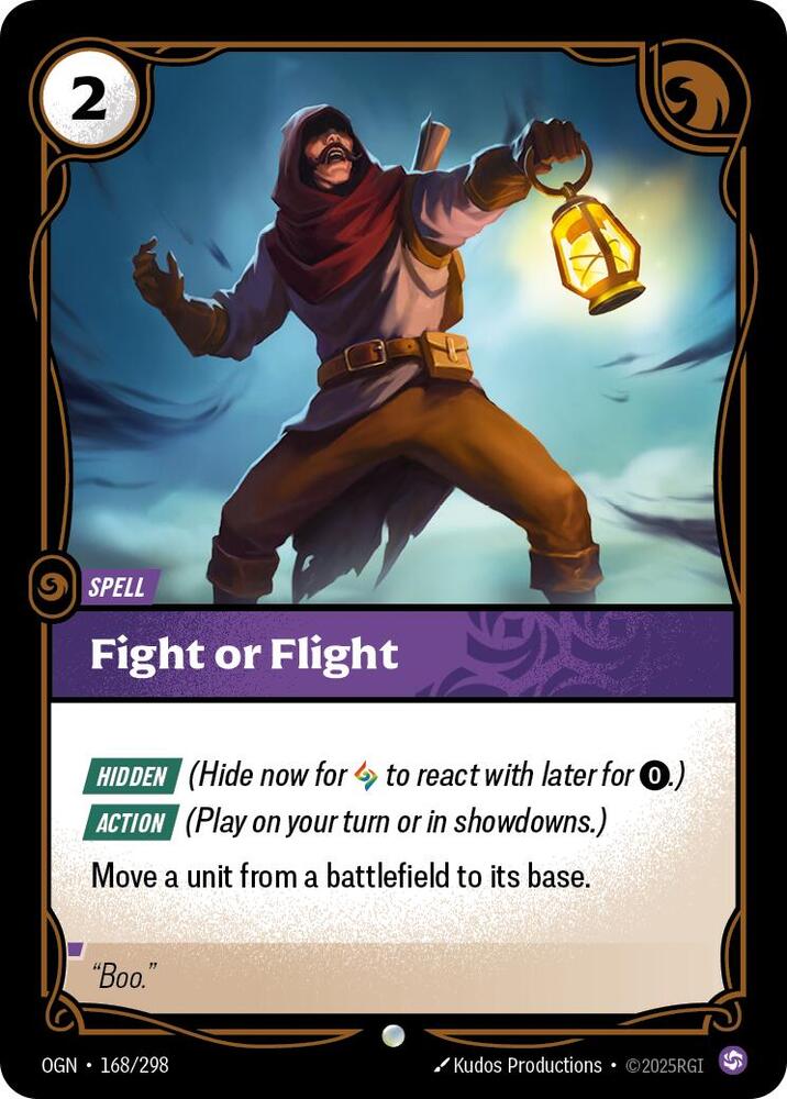 Fight or Flight (Origins)  - Foil