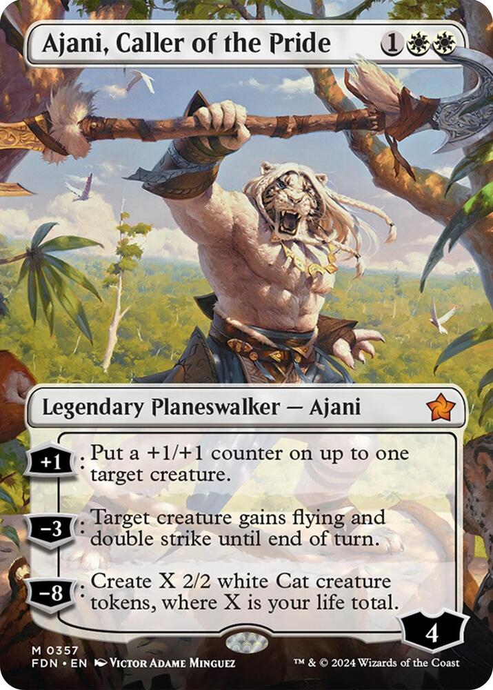 Ajani, Caller of the Pride 357 (Foundations) 