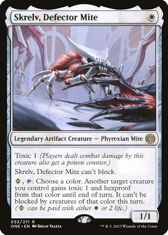 Skrelv, Defector Mite (Phyrexia: All Will Be One)  - Foil