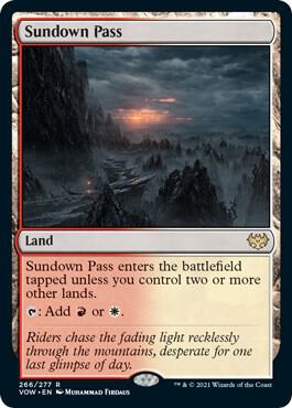Sundown Pass (Innistrad: Crimson Vow) 