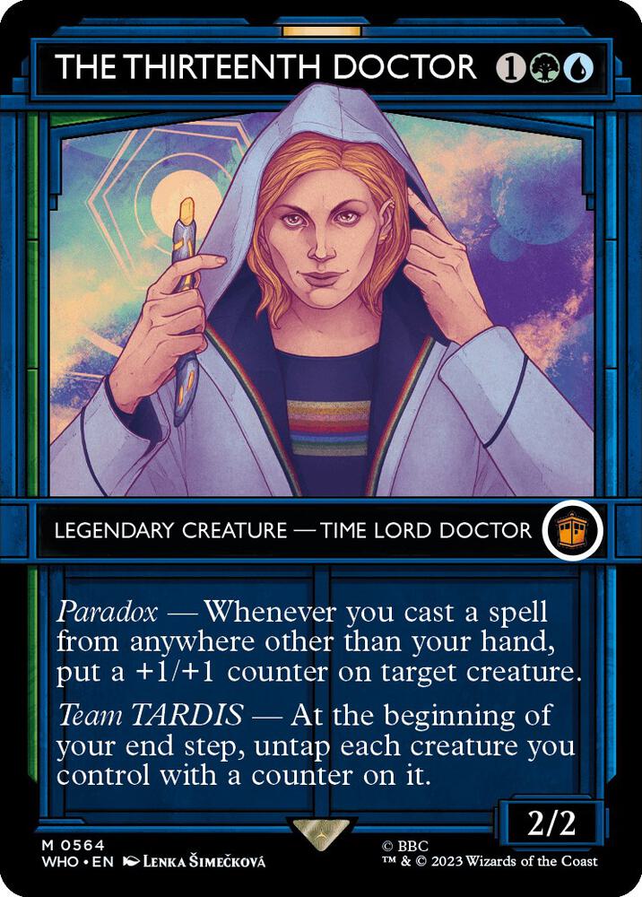 The Thirteenth Doctor 564 (Universes Beyond: Doctor Who)  - Showcase Foil
