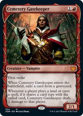 Cemetery Gatekeeper Showcase (Innistrad: Crimson Vow) 