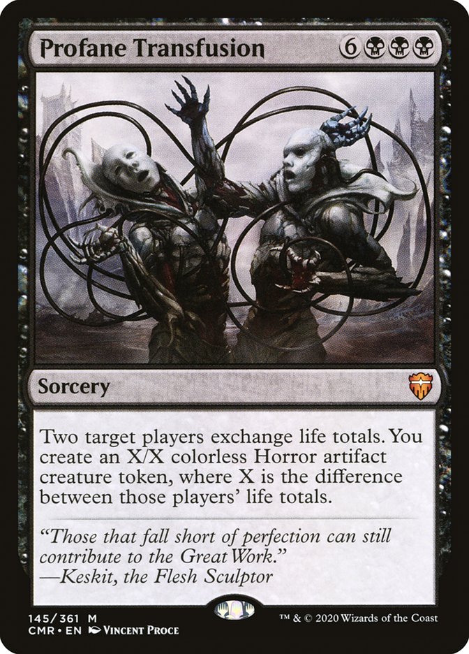 Profane Transfusion 145 (Commander Legends) 