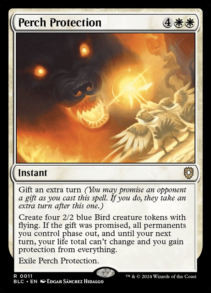 Perch Protection 11 (Commander: Bloomburrow) 
