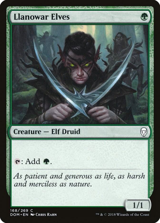Llanowar Elves 168/269 (Dominaria) 