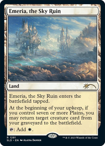 Emeria the Sky Ruin 1291/1 (Secret Lair Drop Series)  - Foil