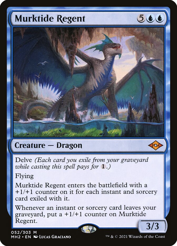 Murktide Regent 52 (Modern Horizons 2) 