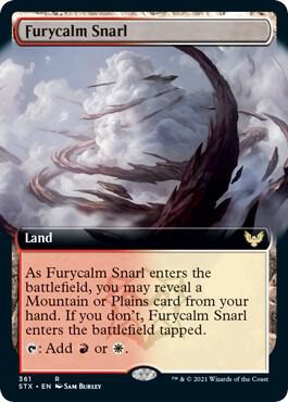 Furycalm Snarl Extended Art (Strixhaven: School of Mages)  - Foil
