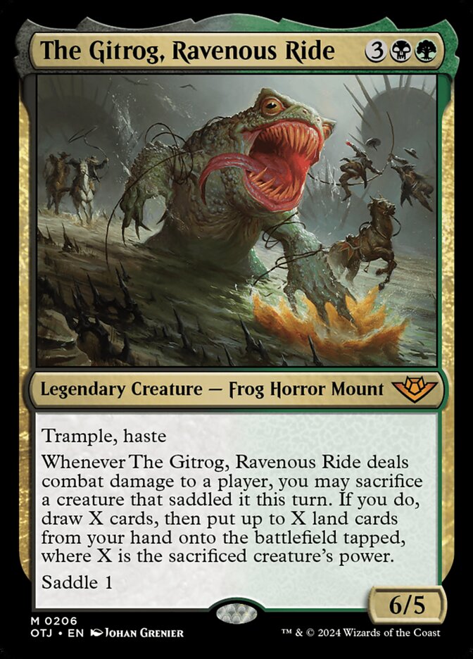 The Gitrog, Ravenous Ride 206 (Outlaws of Thunder Junction) 