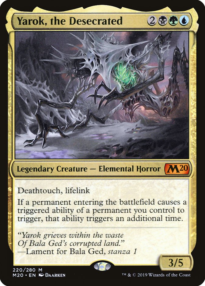 Yarok, the Desecrated (Core Set 2020) 