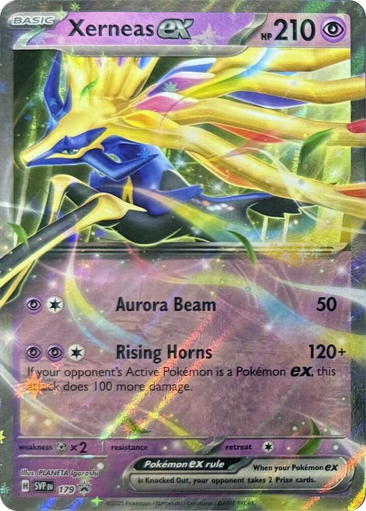 Xerneas ex 179 (SV: Scarlet & Violet Promo Cards)  - Holofoil