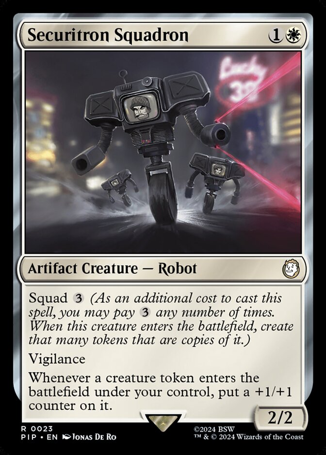 Securitron Squadron 23 (Universes Beyond: Fallout)  - Foil