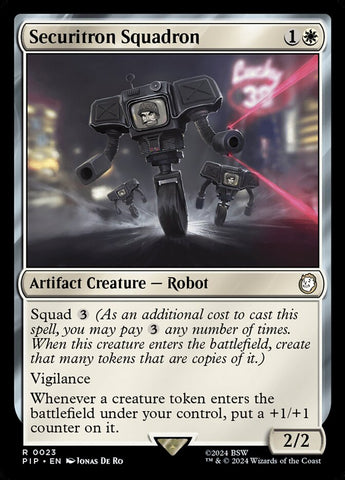 Securitron Squadron 23 (Universes Beyond: Fallout)  - Foil