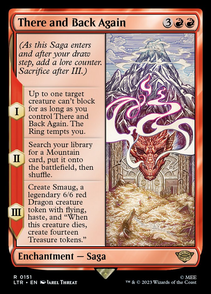 There and Back Again (Universes Beyond: The Lord of the Rings: Tales of Middle-earth)  - Foil