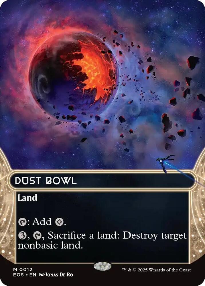 Dust Bowl 0012 Borderless (Edge of Eternities: Stellar Sights)  - Foil