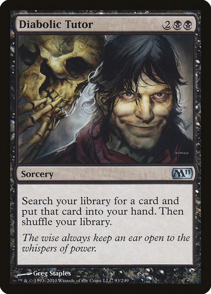 Diabolic Tutor (Magic 2011 (M11)) 