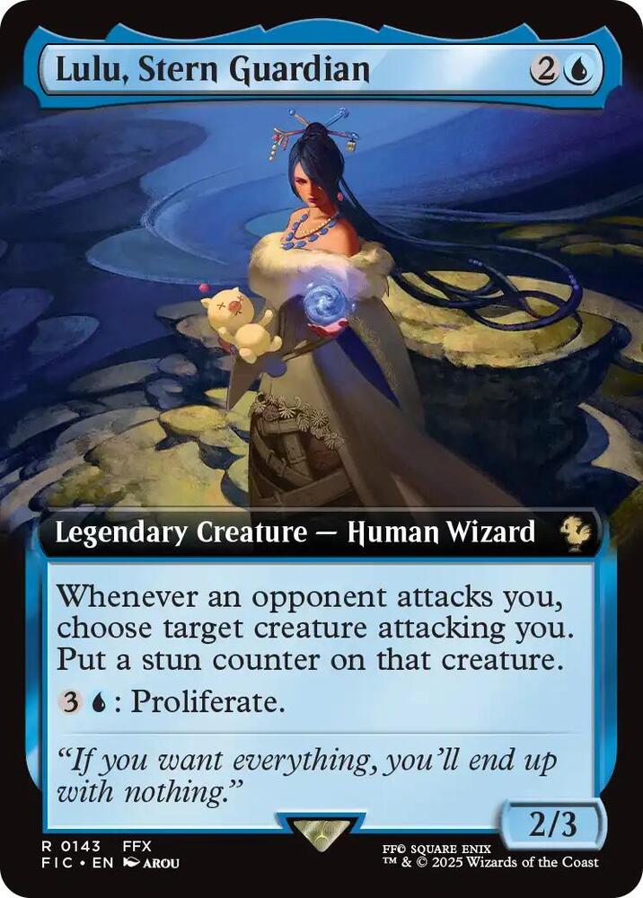 Lulu Stern Guardian Extended Art (Commander: FINAL FANTASY) 