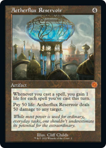 Aetherflux Reservoir 2 (The Brothers' War: Retro Frame Artifacts) 