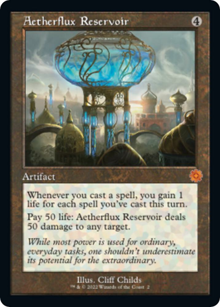 Aetherflux Reservoir 2 (The Brothers' War: Retro Frame Artifacts) 
