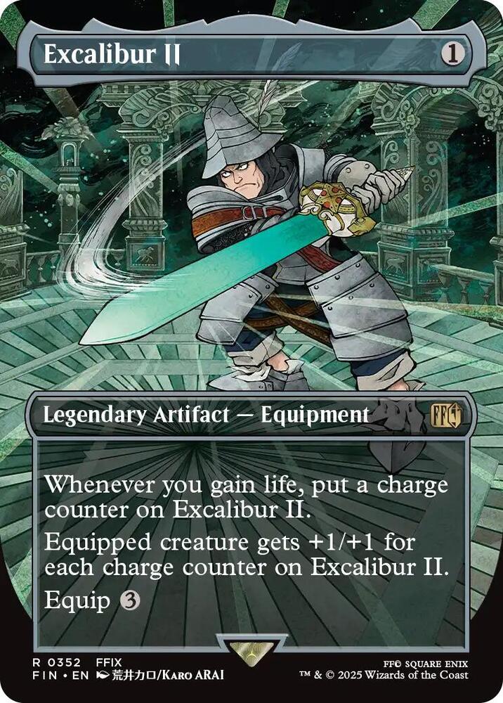 Excalibur II Borderless (FINAL FANTASY) 