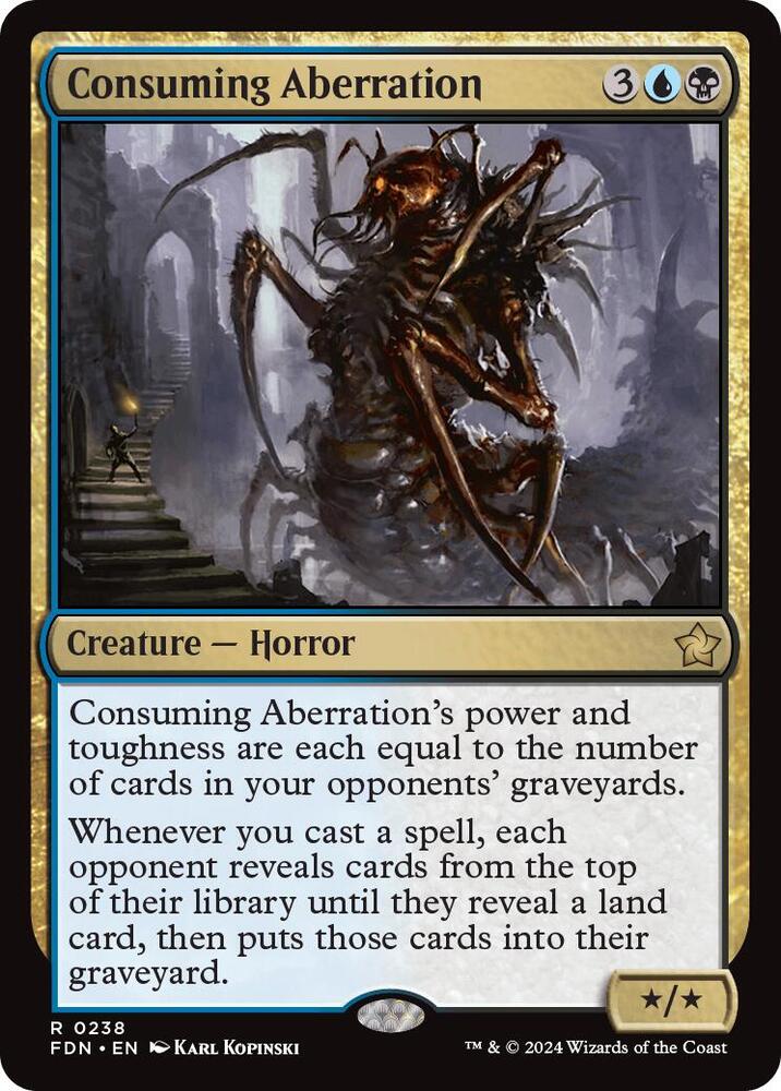 Consuming Aberration (Foundations)  - Foil