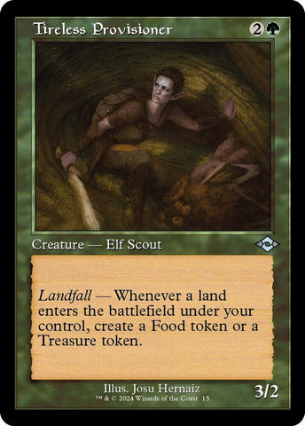 Tireless Provisioner Retro Frame 15 (Modern Horizons 2)  - Foil