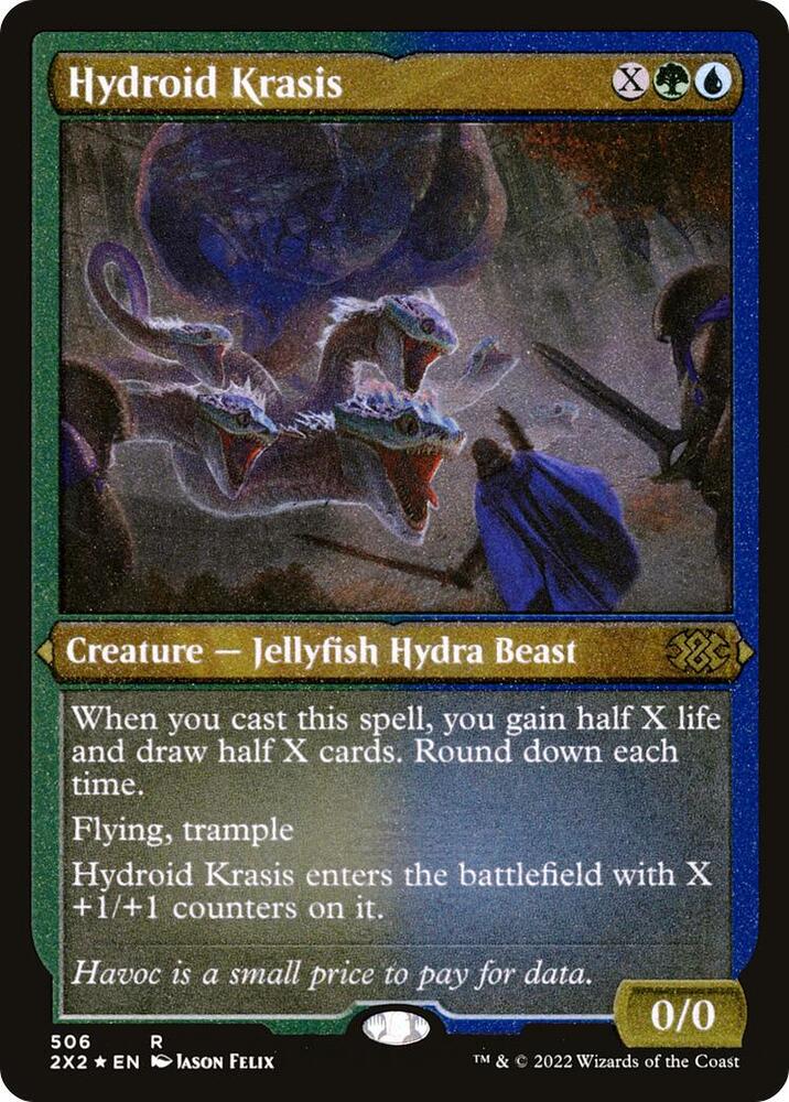 Hydroid Krasis Foil Etched (Double Masters 2022)  - Foil