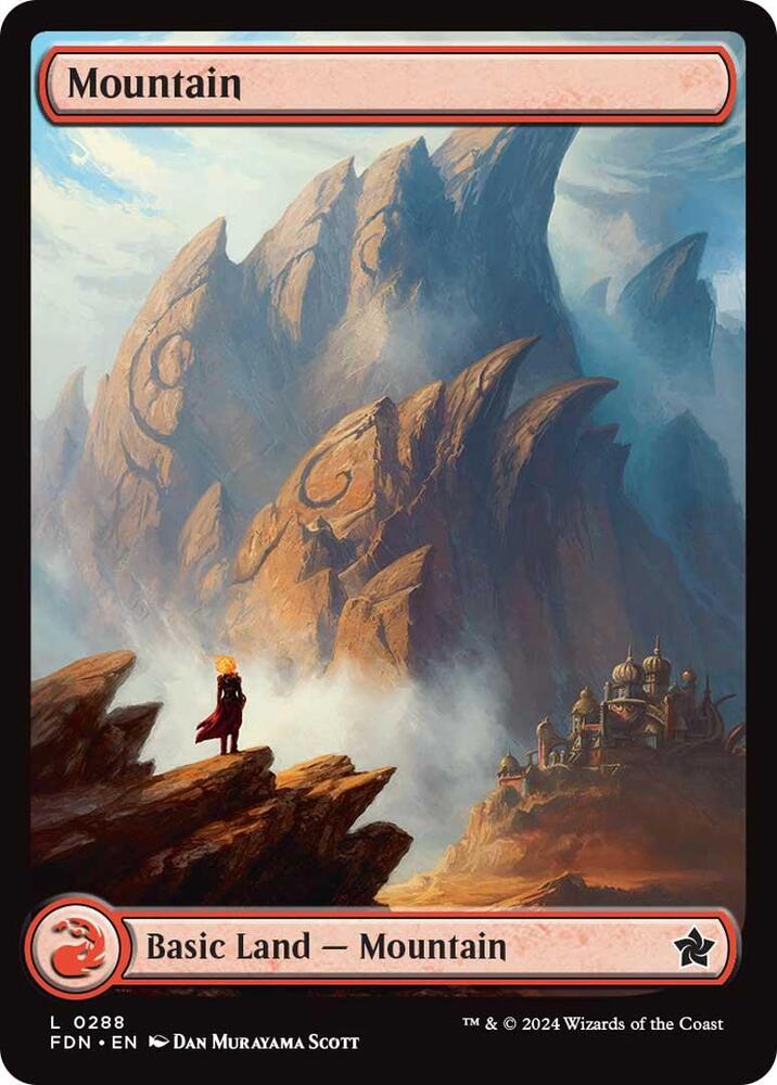 Mountain 0288 288 (Foundations)  - Foil