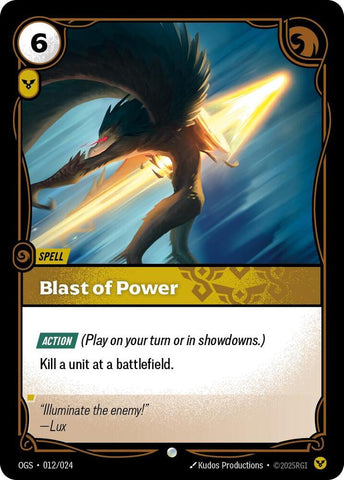 Blast of Power 012/024 (Origins: Proving Grounds) 
