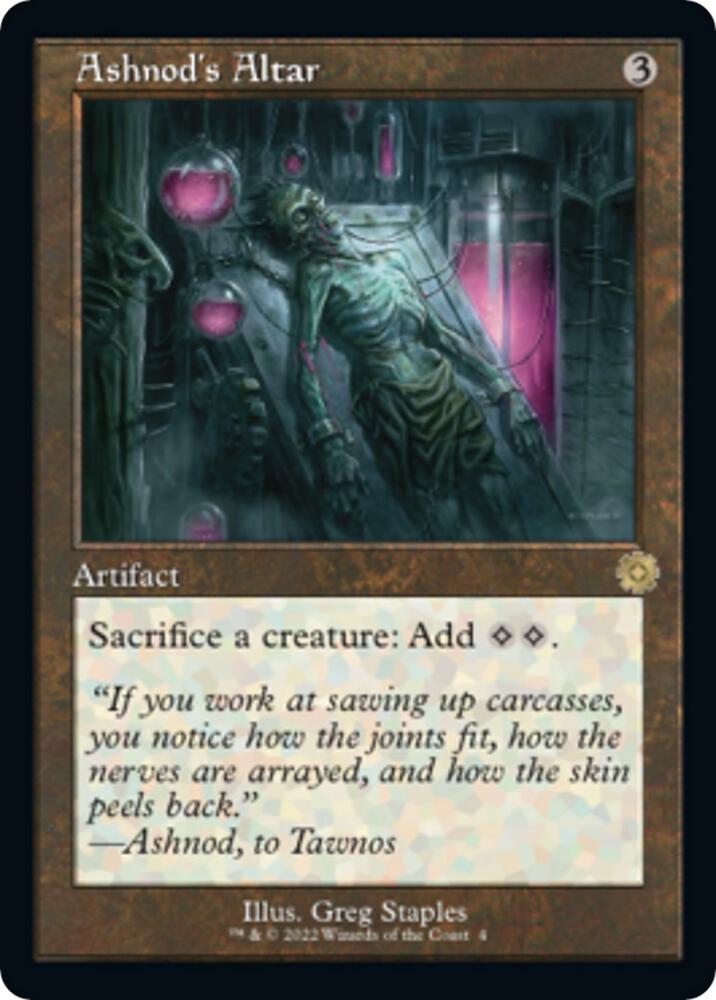 Ashnods Altar 4 (The Brothers' War: Retro Frame Artifacts)  - Foil