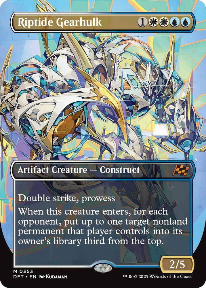 Riptide Gearhulk Borderless (Aetherdrift) 