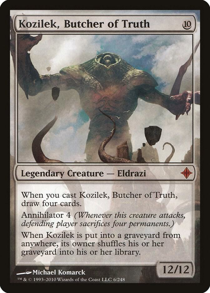 Kozilek Butcher of Truth (Rise of the Eldrazi) 