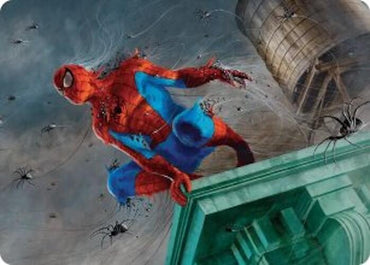 Spiders Man Heroic Horde Art Card 21 (Art Series: Marvel's Spider-Man) 