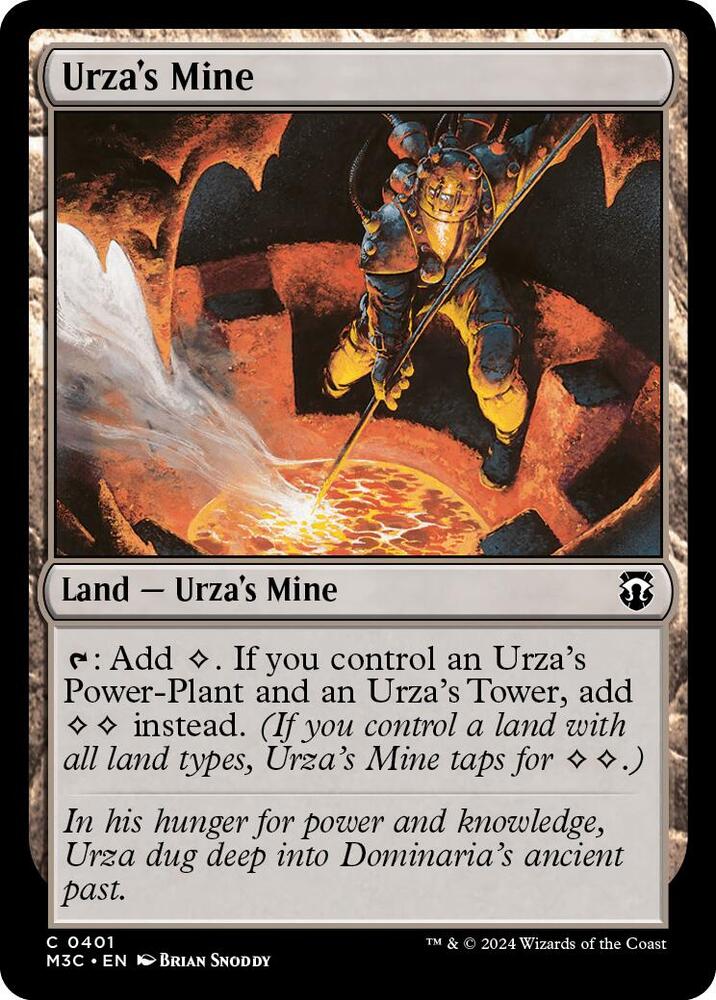Urzas Mine Ripple Foil (Commander: Modern Horizons 3)  - Foil