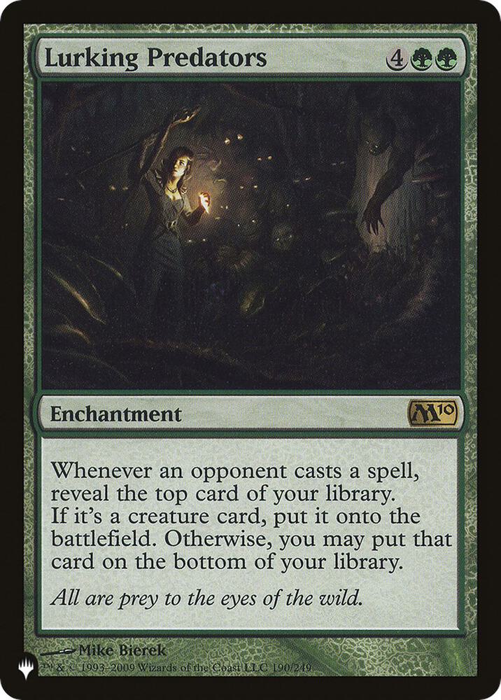 Lurking Predators (The List Reprints) 