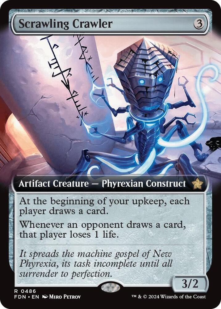 Scrawling Crawler Extended Art (Foundations) 