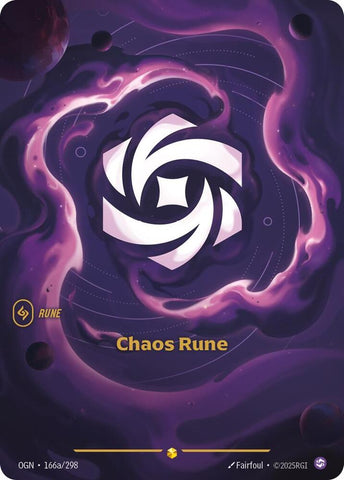Chaos Rune Alternate Art (Origins)  - Foil