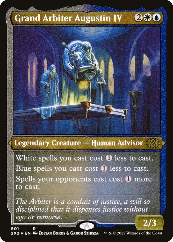 Grand Arbiter Augustin IV Foil Etched (Double Masters 2022)  - undefined
