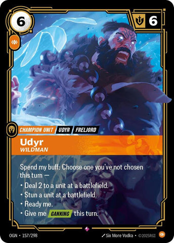 Udyr Wildman (Origins)  - Foil