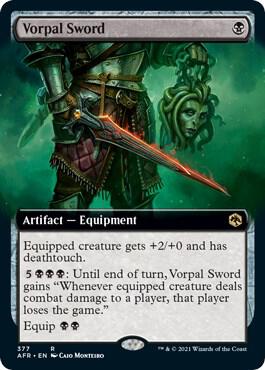 Vorpal Sword Extended Art (Adventures in the Forgotten Realms)  - Foil