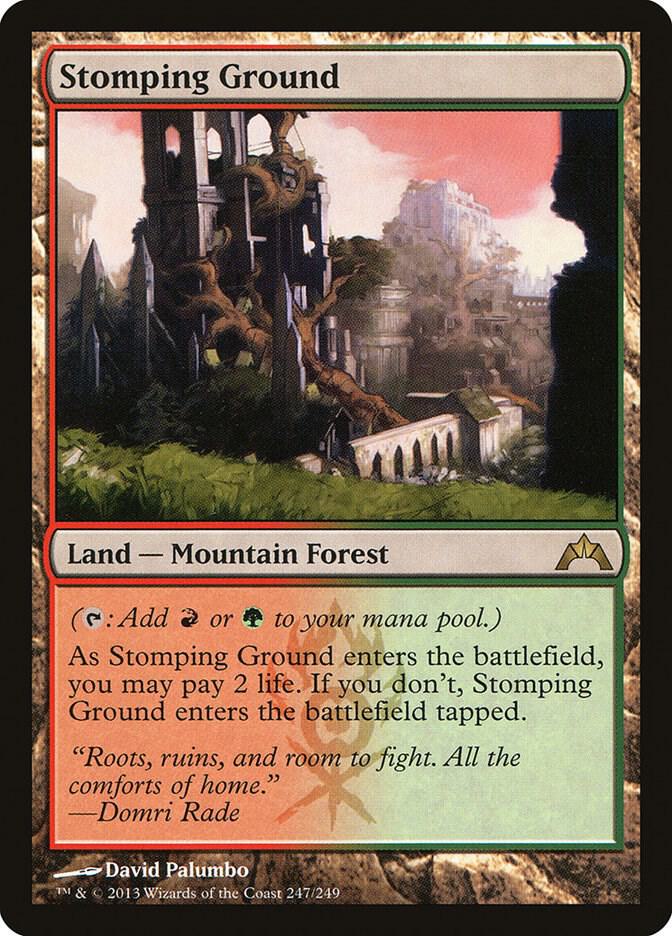 Stomping Ground (Gatecrash)  - Foil