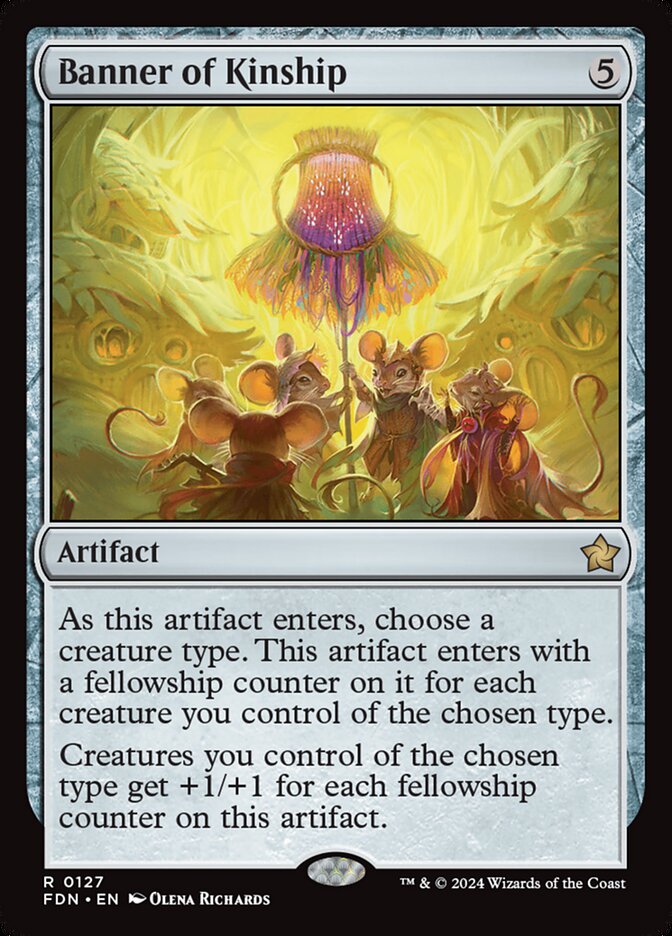 Banner of Kinship (Foundations)  - Foil