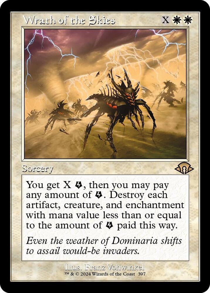 Wrath of the Skies Retro Frame (Modern Horizons 3) 