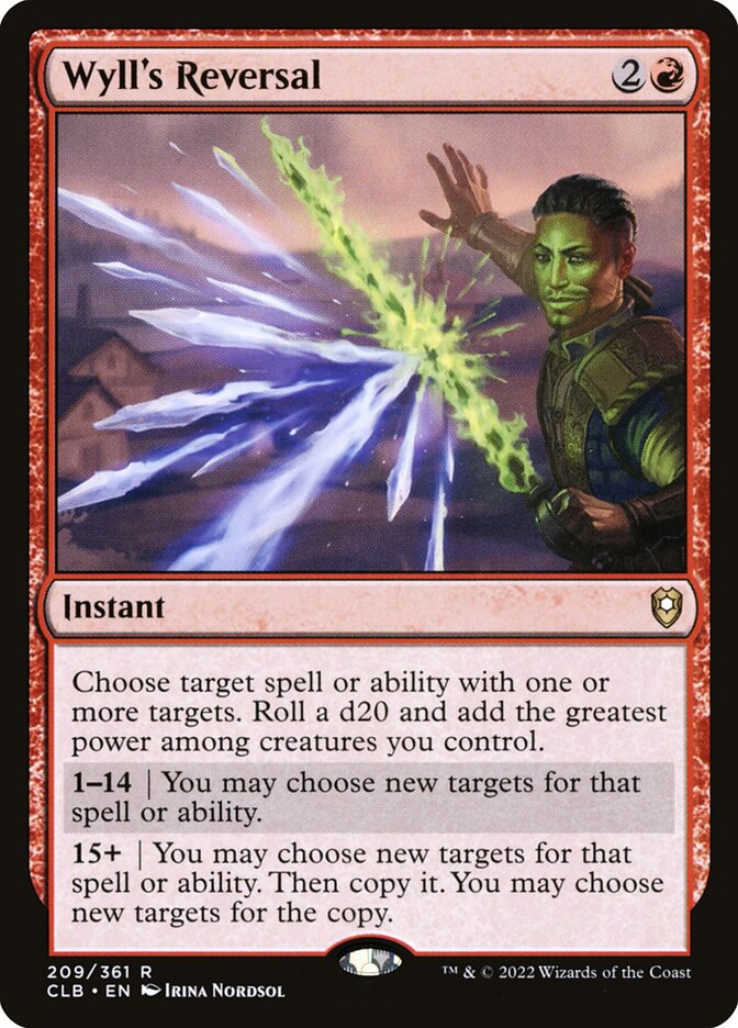 Wyll's Reversal (Commander Legends: Battle for Baldur's Gate)  - Foil