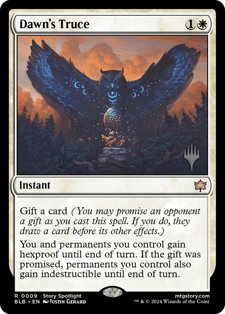 Dawns Truce 9 (Promo Pack: Bloomburrow)  - Foil