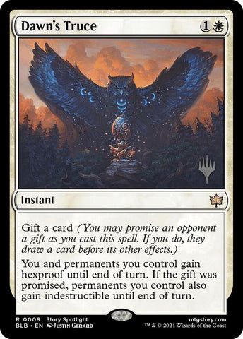 Dawns Truce 9 (Promo Pack: Bloomburrow)  - Foil