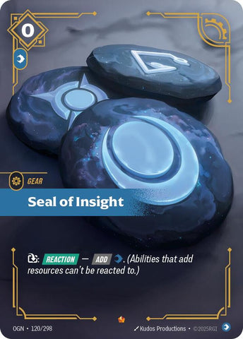 Seal of Insight (Origins)  - Foil