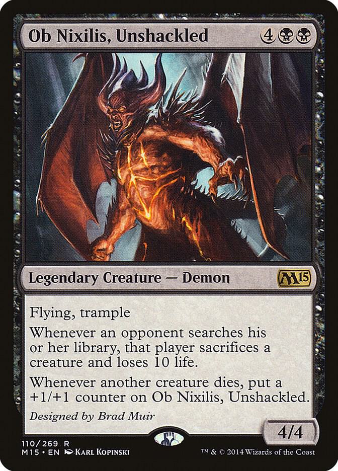 Ob Nixilis Unshackled (Magic 2015 (M15)) 