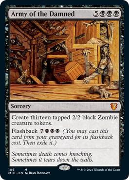 Army of the Damned (Commander: Innistrad: Midnight Hunt) 